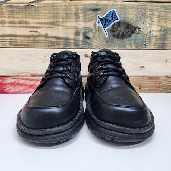 Vintage Y2k Skechers Chunky Shoes Platform Jammers Men’s Sz 9.5 Triple Black main image 11